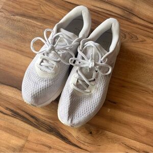 Under Armour White Athletic Shoes